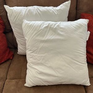 Pottery Barn White Bedding Pillows